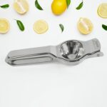 Apex Heavy Duty Stainless Steel Lemon Press Squeezer - Neckline Detail by Nari Haat, Indian ethnic wear, women clothi...
