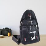 Compact Crossbge Sling ody ColleBag (1 Pc) - Fabric Detail by Nari Haat, Indian ethnic wear, women clothing, designer...