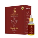 Ved Sanjeevani 100% Organic Ayurvedic Nabhi Oil for Eye Care (30ML / 1 Pc) - Sleeve Design by Nari Haat, Indian ethni...