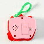 Cartoon Push Button Keychain Toy - (1 Pc) - Closeup Embroidery by Nari Haat, Indian ethnic wear, women clothing, desi...