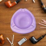 Oblivion Transparent Plastic Ashtray (Mix Color & 1 Pc) - Back View by Nari Haat, Indian ethnic wear, women clothing,...