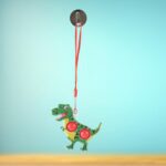 Silicone Push Bubble keychain Toy  (1 Pc) - Back View by Nari Haat, Indian ethnic wear, women clothing, designer suit