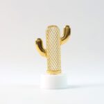 Decorative Cactus Shaped Flameless LED Candles (4 Pc) - Sleeve Design by Nari Haat, Indian ethnic wear, women clothin...