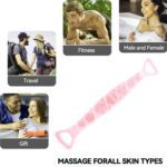 Premium Silicone Back Scrubber Belt – Body Exfoliating Bath Brush - Back View by Nari Haat, Indian ethnic wear, wom...