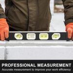 Professional Aluminum Spirit Level Measuring Tool  (B Grade / 1 Pc) - Closeup Embroidery by Nari Haat, Indian ethnic ...