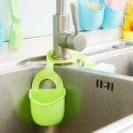 Double Layer Sink Hanging Storage Basket (1 Pc) - Full Detail by Nari Haat, Indian ethnic wear, women clothing, desig...