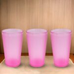 Large Glass Set – for Kitchens & Offices, Perfect for Water & Beverages (6-Piece) - Neckline Detail by Nari Haat, I...