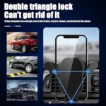 Universal Air Vent Gravity Car Phone Holder Mount (1 Set) - Closeup Embroidery by Nari Haat, Indian ethnic wear, wome...