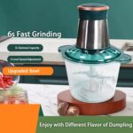 Stainless Steel Electric Meat Grinders with Bowl for Food Chopping Meat & Vegetable - Neckline Detail by Nari Haat, I...