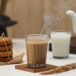 Supermom Plastic Chai Pyali Transparent Tea Glass Set (130ML / 6 Pc) - Neckline Detail by Nari Haat, Indian ethnic we...