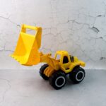 Funwoods Friction-Powered Front Loader / Bulldozer Toy - (1 Pc) - Full Detail by Nari Haat, Indian ethnic wear, women...