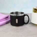 Apex Premium Stainless Steel Double Wall Coffee Mug Gift Set (6 Pc / 150 ML) - Back View by Nari Haat, Indian ethnic ...