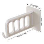 Single Door Hook for Bathroom Kitchen Bedroom Cubicle - Sleeve Design by Nari Haat, Indian ethnic wear, women clothin...