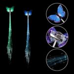 LED Butterfly Hair Braid Clip (Mix Color, 1 Pc) - Fabric Detail by Nari Haat, Indian ethnic wear, women clothing, des...