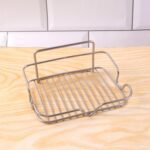 Premium Stainless Steel Soap Holder (1 Pc) - Neckline Detail by Nari Haat, Indian ethnic wear, women clothing, design...