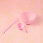 3-Piece Facial Mask Mixing Bowl Set - Fabric Detail by Nari Haat, Indian ethnic wear, women clothing, designer suit