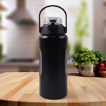 Large Capacity Stainless Steel Insulated Water Bottle 1600ML (1 Pc) - Neckline Detail by Nari Haat, Indian ethnic wea...