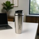 Apex Stainless Steel Gym Shaker Bottle and Spring (1000ML / 1 Pc) - Full Detail by Nari Haat, Indian ethnic wear, wom...