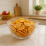 Transparent Idli Mixing & Serving Bowl | Textured Plastic Kitchen Bowl (1 Pc) - Back View by Nari Haat, Indian ethnic...