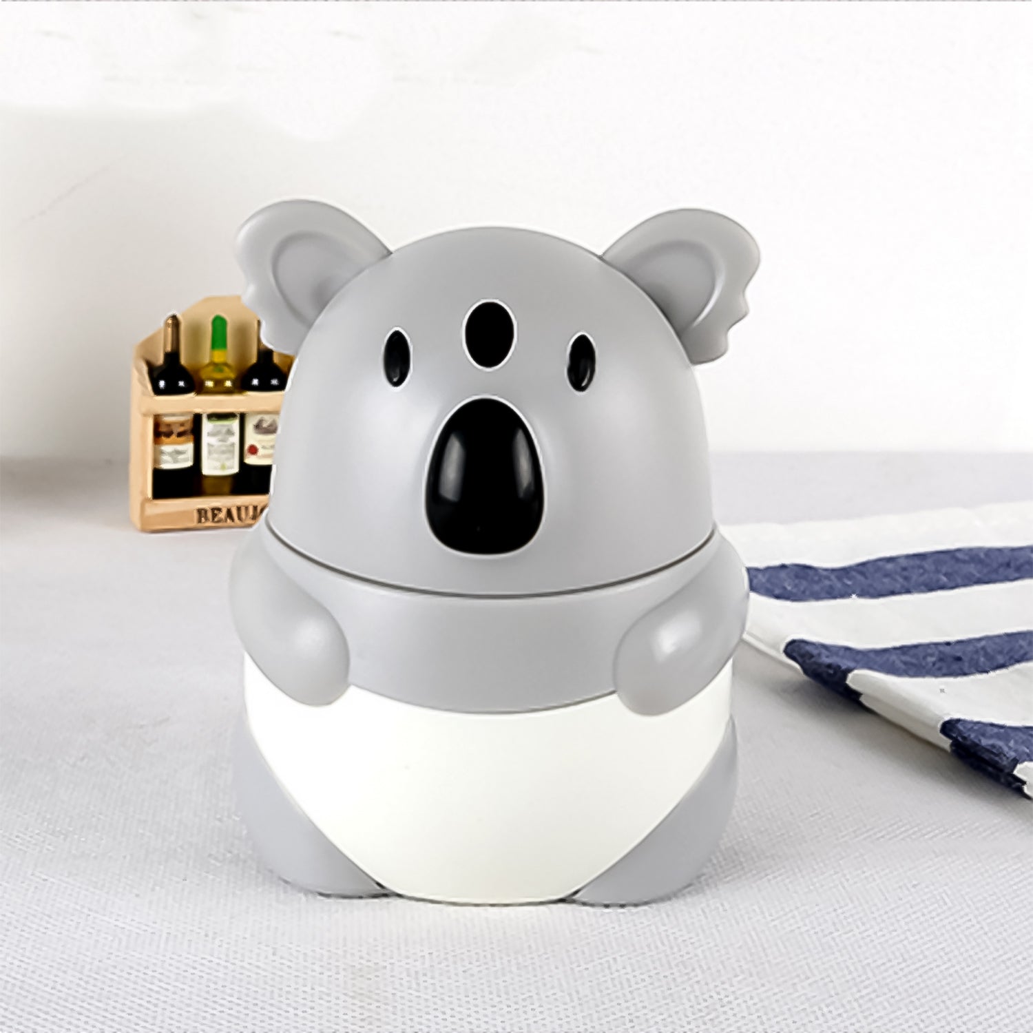 04_c201b0e1-ccdd-44b4-805d-486d06ce499e.jpg Cute Koala Shaped Toothpick Holder Dispenser (1 Pc) - Front View by Nari Haat, Indian ethnic wear, women clothing, de...
