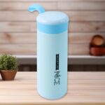 Plastic Vacuum Flask Bottle - (Color Blue / 1 Pc / 400ML) - Neckline Detail by Nari Haat, Indian ethnic wear, women c...