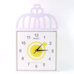 Decorative Square Wall Clock Battery Operated – 1 Pc - Sleeve Design by Nari Haat, Indian ethnic wear, women clothi...