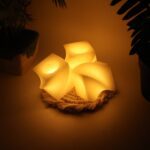 Set of 12 LED Flameless Decorative Candles – Square Shape Tealight Lamps - Full Detail by Nari Haat, Indian ethnic ...