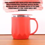 Apex Stainless Steel Insulated Mug, Tumbler 350ML (1 Pc) - Closeup Embroidery by Nari Haat, Indian ethnic wear, women...