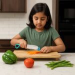 Supermom Wooden Craft Cutting and Chopping Board (1 Pc) - Closeup Embroidery by Nari Haat, Indian ethnic wear, women ...