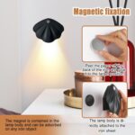 Shell-Shaped Motion Sensor Night Light - Fabric Detail by Nari Haat, Indian ethnic wear, women clothing, designer suit