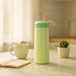 Leak-Proof Plastic Flask - (Green Color / 1 Pc / 400ML) - Closeup Embroidery by Nari Haat, Indian ethnic wear, women ...