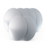 Elegant Oval Frameless Wall Mirror for Home & Office Decor (6 Pc) - Sleeve Design by Nari Haat, Indian ethnic wear, w...