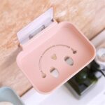 Self Adhesive Wall Mounted Soap Dish Holder (1 Pc) - Back View by Nari Haat, Indian ethnic wear, women clothing, desi...