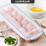 Lock-Clip Refrigerator Egg Storage Box - (1 Pc) - Full Detail by Nari Haat, Indian ethnic wear, women clothing, desig...