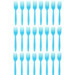 Reusable Food-Grade Plastic Forks (24 Pc) - Neckline Detail by Nari Haat, Indian ethnic wear, women clothing, designe...