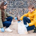 Premium Garbage Bags 45x45 cm - (1 Pc) - Back View by Nari Haat, Indian ethnic wear, women clothing, designer suit