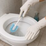 Kids Household Dishwashing / Cleaning Gloves - (2 Pc / Set) - Full Detail by Nari Haat, Indian ethnic wear, women clo...