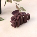 Elegant Rose-Shaped Hair Claw Clip for Women & Girls (1 Pc) - Back View by Nari Haat, Indian ethnic wear, women cloth...