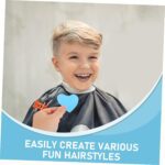 Haircut Design Stencil Set – 6-in-1 Safe Hair Trimmer Molds - Closeup Embroidery by Nari Haat, Indian ethnic wear, ...