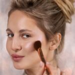 4-in-1 Shimmer Highlighter & Illuminator Palette (12 GM / 1 Pc) - Back View by Nari Haat, Indian ethnic wear, women c...