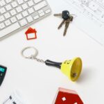 Mini Hand Bell with Keychain (1 Pc) - Back View by Nari Haat, Indian ethnic wear, women clothing, designer suit