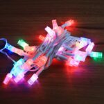 Multi-Color LED Decorative String Fairy Lights (8 Meter) - Front View by Nari Haat, Indian ethnic wear, women clothin...