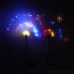Solar Powered Multicolor Starburst Firework Garden Light Set (2 Pc / 150 LED) - Full Detail by Nari Haat, Indian ethn...