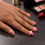 Premium Artificial False Nail Set with Mix Design fake nails - (Set) - Fabric Detail by Nari Haat, Indian ethnic wear...