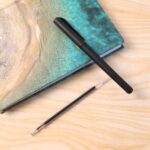 Refillable Black Marker Pen with Extra Ink Refills 20 pieces (1 Set) - Back View by Nari Haat, Indian ethnic wear, wo...