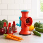 Apex 4 in 1 Signature Rotary Grater with Interchangeable Blades - Full Detail by Nari Haat, Indian ethnic wear, women...