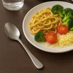 Stainless Steel Dining Spoon  / Baby Spoon - (1 Pc) - Back View by Nari Haat, Indian ethnic wear, women clothing, des...