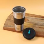 Supermom Stainless Steel Sip Mate Travel Tumbler (Approx. 500 ml) - Full Detail by Nari Haat, Indian ethnic wear, wom...