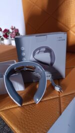 4 Heads Smart Electric Neck and Back Pulse Massager (1 Pc / Mix Design) - Fabric Detail by Nari Haat, Indian ethnic w...