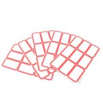 Multipurpose Blank Label Sticker Sheets Durable (50 Sheet Set) - Sleeve Design by Nari Haat, Indian ethnic wear, wome...